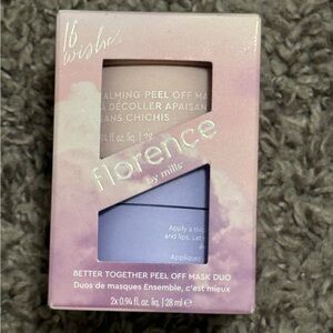 NIB- 16 Wishes x florence by mills BETTER TOGETHER PEEL OFF MASK DUO